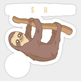 A Sloth of work Sticker